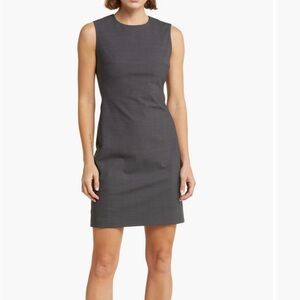 NWT: Theory grey wool tailored dress (size 4)